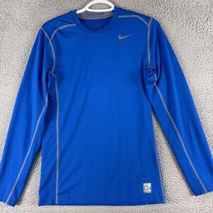Nike Pro Combat Hyperwarm Shirt Mens Small Fitted Long Sleeve Athletic